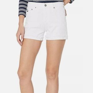 AG Adriano Goldschmied Hailey Ex-Boyfriend Roll-Up Jean Shorts